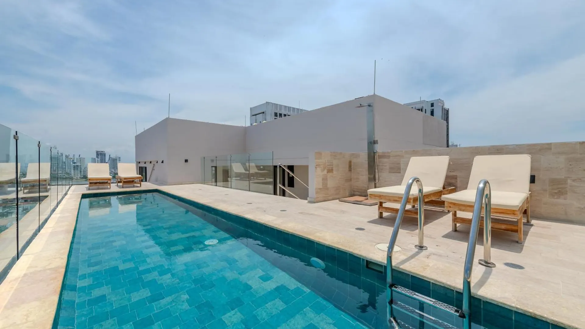 Apartment Stunning Loft - Historic Center - Rooftop Pool Cartagena