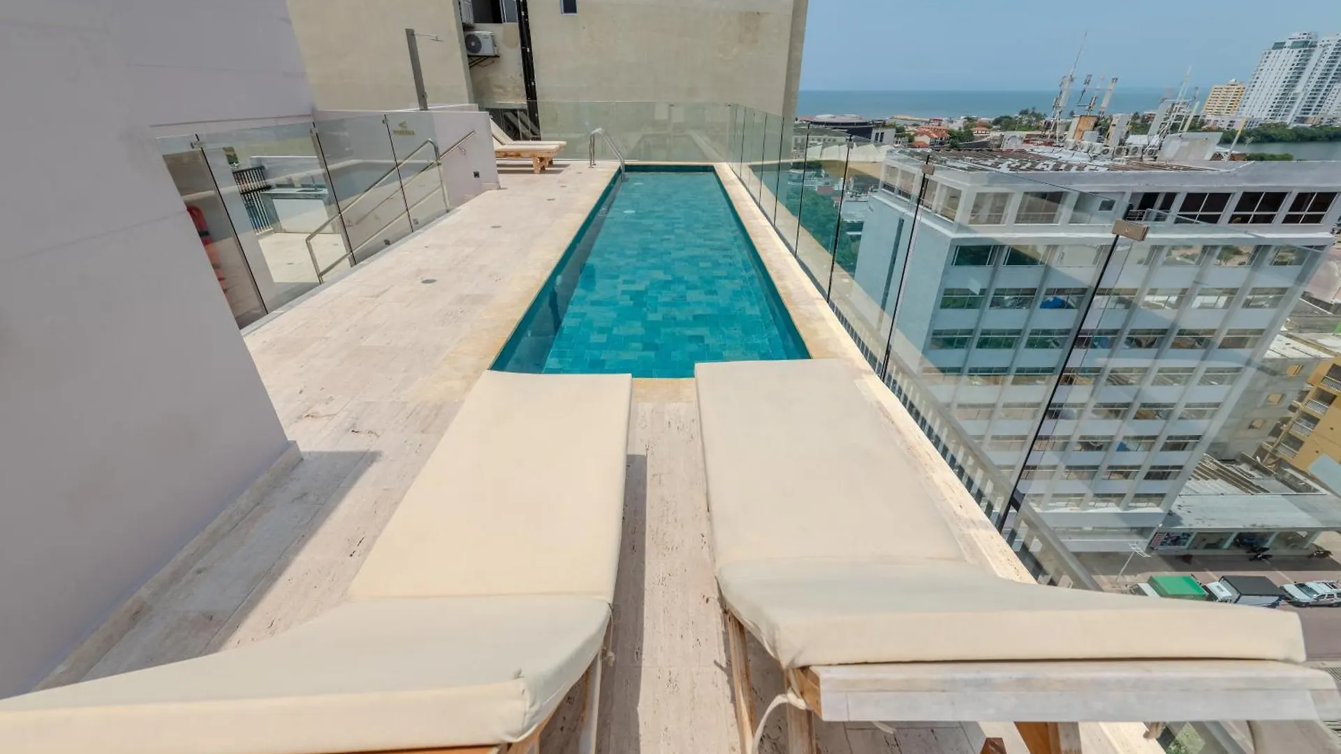 Lejlighed Stunning Loft - Historic Center - Rooftop Pool Cartagena Colombia